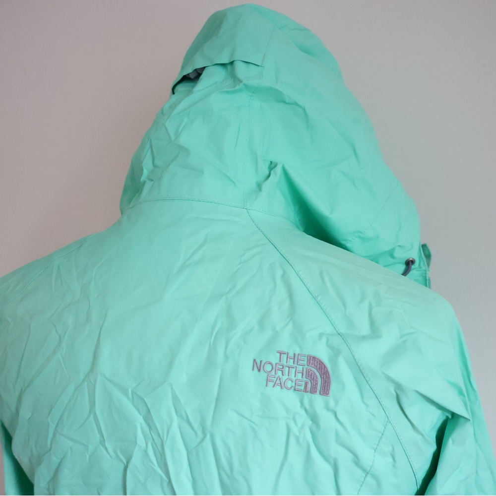 The North Face Zip-up Jacket with Hood Extra Small (XS) Seafoam Green with Hood - Picture 6 of 9
